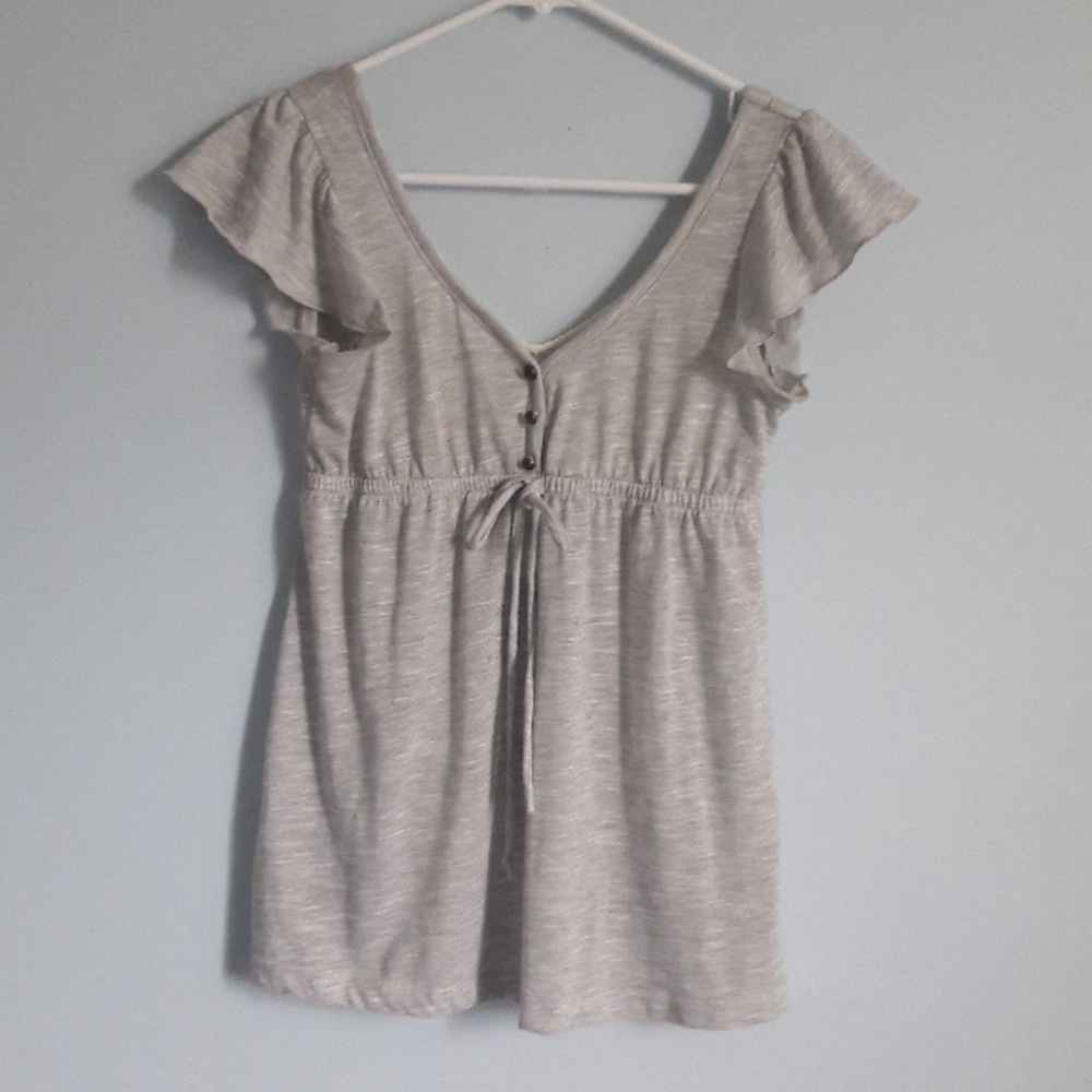 Gray blouse